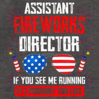 Assistant Fireworks Director If You See Assistant Firework Vector Backpack