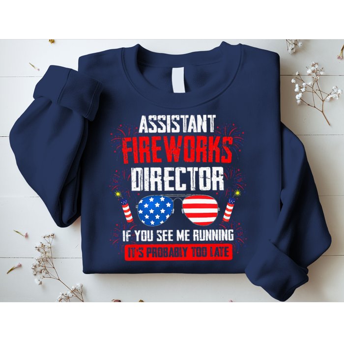 Assistant Fireworks Director If You See Assistant Firework Sweatshirt