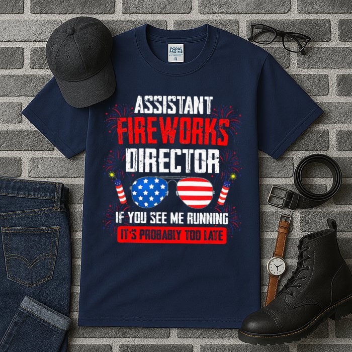 Assistant Fireworks Director If You See Assistant Firework Tall T-Shirt