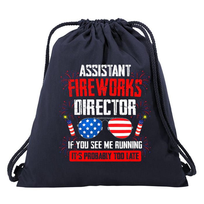 Assistant Fireworks Director If You See Assistant Firework Drawstring Bag