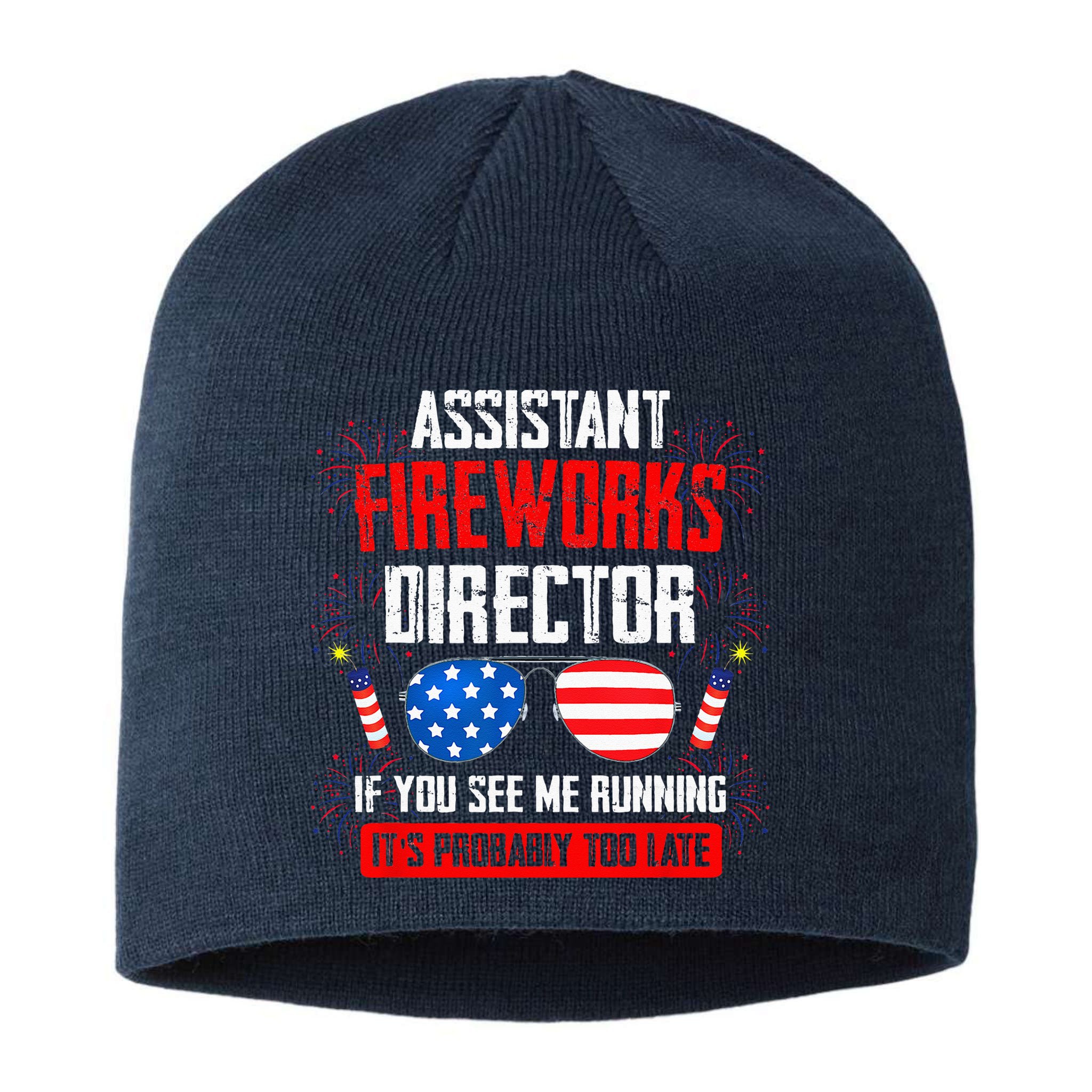 Assistant Fireworks Director If You See Assistant Firework Sustainable Beanie