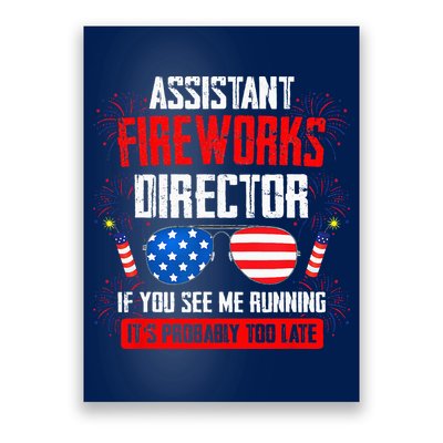 Assistant Fireworks Director If You See Assistant Firework Poster