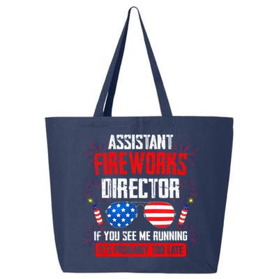 Assistant Fireworks Director If You See Assistant Firework 25L Jumbo Tote