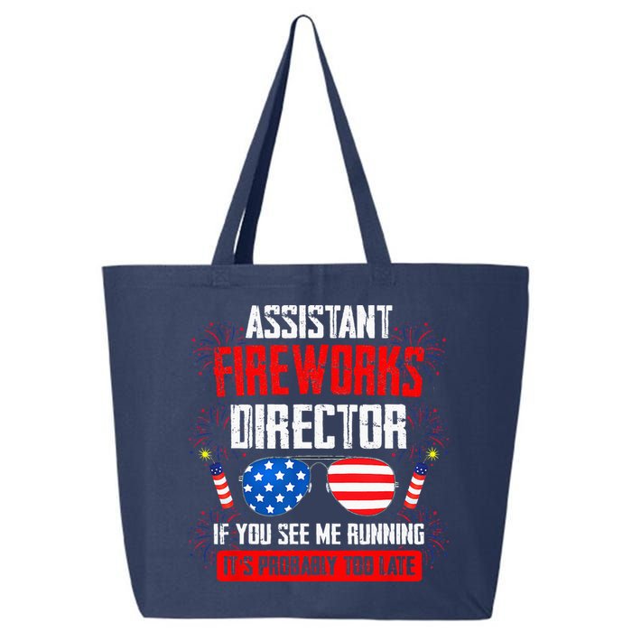 Assistant Fireworks Director If You See Assistant Firework 25L Jumbo Tote