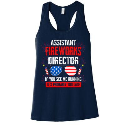 Assistant Fireworks Director If You See Assistant Firework Womens Tank Top