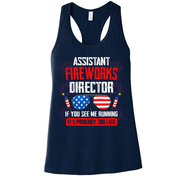 Assistant Fireworks Director If You See Assistant Firework Womens Tank Top