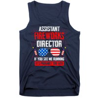 Assistant Fireworks Director If You See Assistant Firework Tank Top