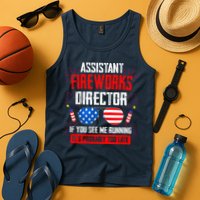 Assistant Fireworks Director If You See Assistant Firework Tank Top
