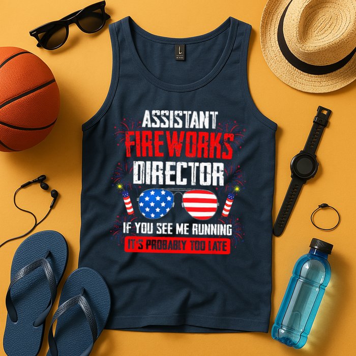 Assistant Fireworks Director If You See Assistant Firework Tank Top