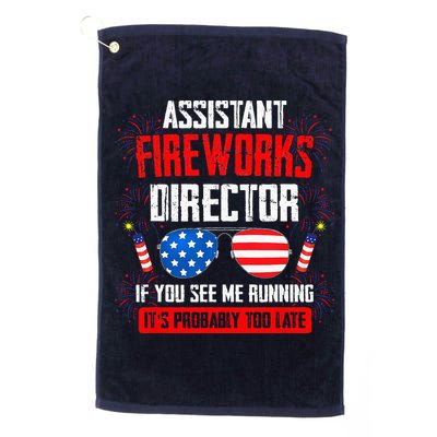 Assistant Fireworks Director If You See Assistant Firework Golf Towel