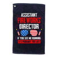 Assistant Fireworks Director If You See Assistant Firework Golf Towel