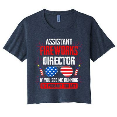 Assistant Fireworks Director If You See Assistant Firework Crop Top