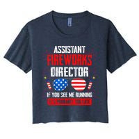 Assistant Fireworks Director If You See Assistant Firework Crop Top