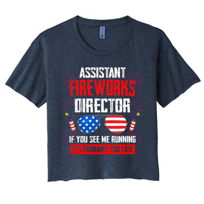 Assistant Fireworks Director If You See Assistant Firework Crop Top