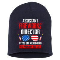 Assistant Fireworks Director If You See Assistant Firework Short Acrylic Beanie