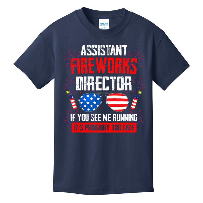 Assistant Fireworks Director If You See Assistant Firework Kids T-Shirt