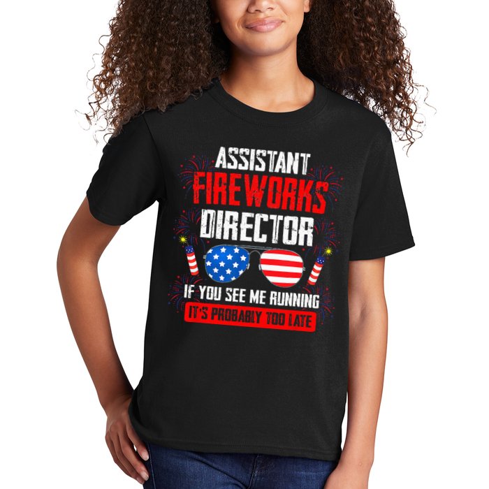 Assistant Fireworks Director If You See Assistant Firework Kids T-Shirt