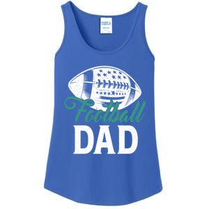 American Football Dad Happy FatherS Day Dad Grandpa Great Gift Ladies Essential Tank