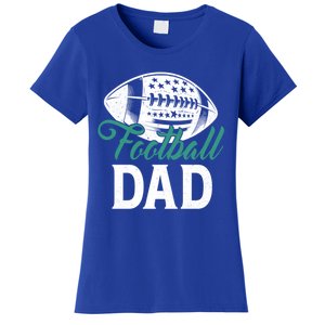 American Football Dad Happy FatherS Day Dad Grandpa Great Gift Women's T-Shirt