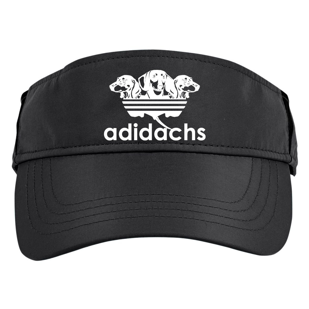 Adidachs Funny Daschund Dog Adult Drive Performance Visor