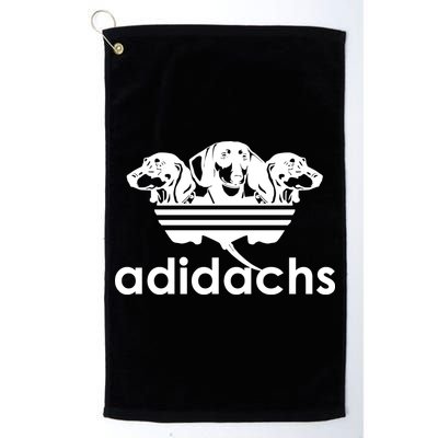 Adidachs Funny Daschund Dog Golf Towel