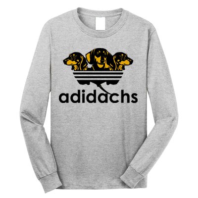 Adidachs Funny Daschund Dog Long Sleeve Shirt