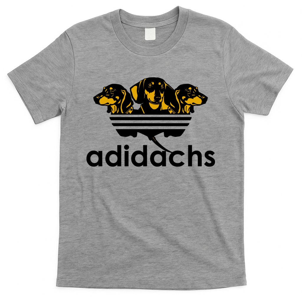 Adidachs Funny Daschund Dog T-Shirt