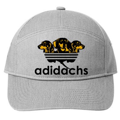 Adidachs Funny Daschund Dog 7-Panel Snapback Hat