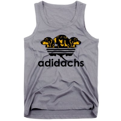 Adidachs Funny Daschund Dog Tank Top