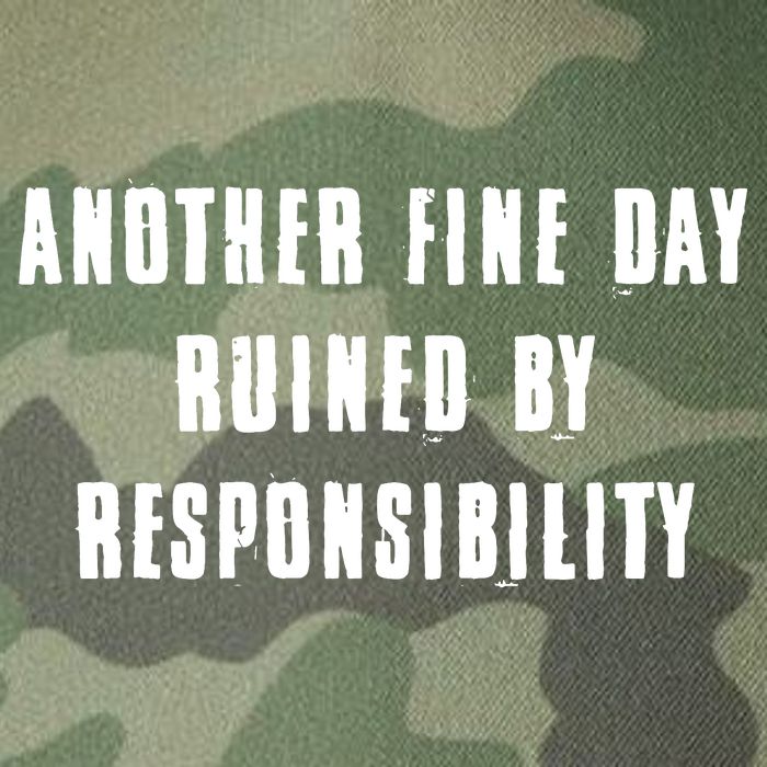 Another Fine Day Ruined By Responsibility Legacy Tie Dye Trucker Hat
