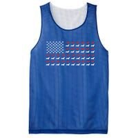 American Flag Dachshund Patriotic Dachshund Doxie Lover Cool Gift Mesh Reversible Basketball Jersey Tank