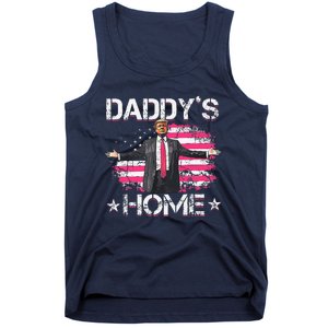 American Flag DaddyS Home Trump 2024 Patriotic Tank Top