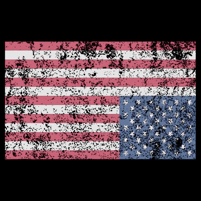 American Flag Distress Upside Down United States Usa Bag