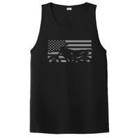 American Flag Dirt Bike Motocross Motocross PosiCharge Competitor Tank