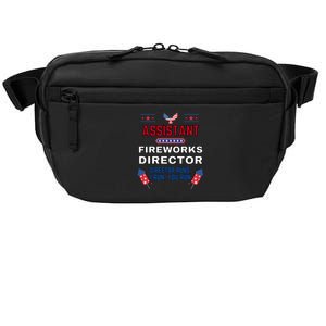 Assistant Fireworks Director Usa Independence Day July 4th Gift Crossbody Pack