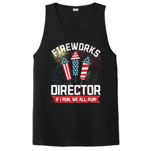 American Fireworks Director 4th Of July Pyrotechnics Cool Gift PosiCharge Competitor Tank