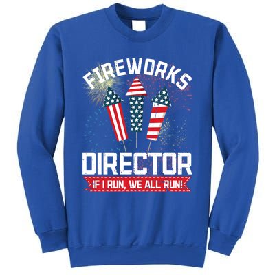 American Fireworks Director 4th Of July Pyrotechnics Cool Gift Sweatshirt