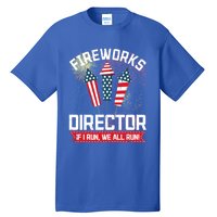 American Fireworks Director 4th Of July Pyrotechnics Cool Gift Tall T-Shirt