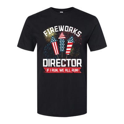 American Fireworks Director 4th Of July Pyrotechnics Cool Gift Softstyle CVC T-Shirt