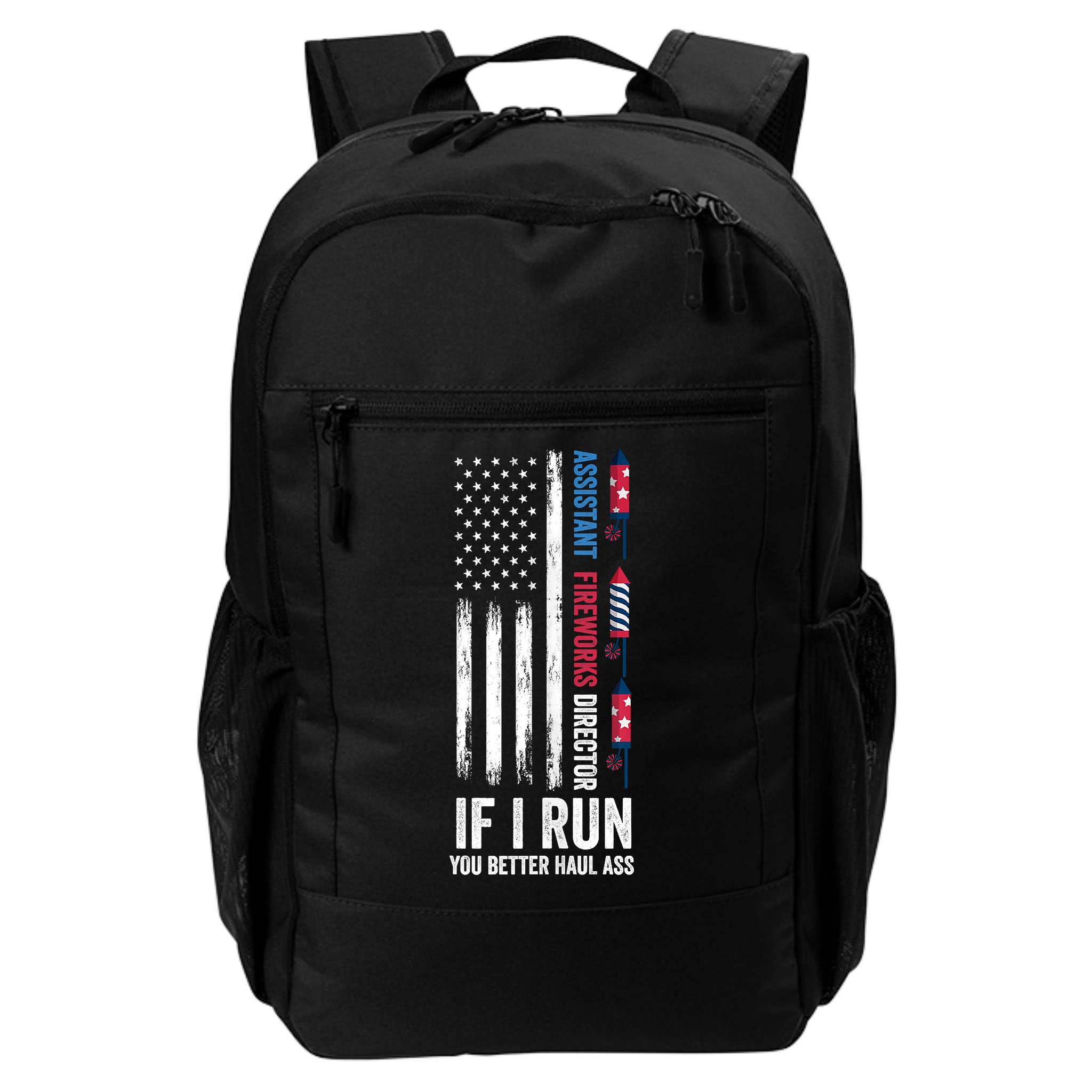 Assistant Fireworks Director 4th Of July Backpack