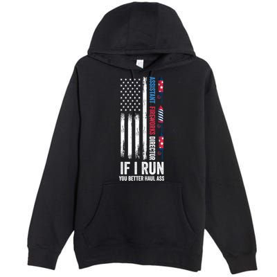 Assistant Fireworks Director 4th Of July Premium Pullover Hoodie