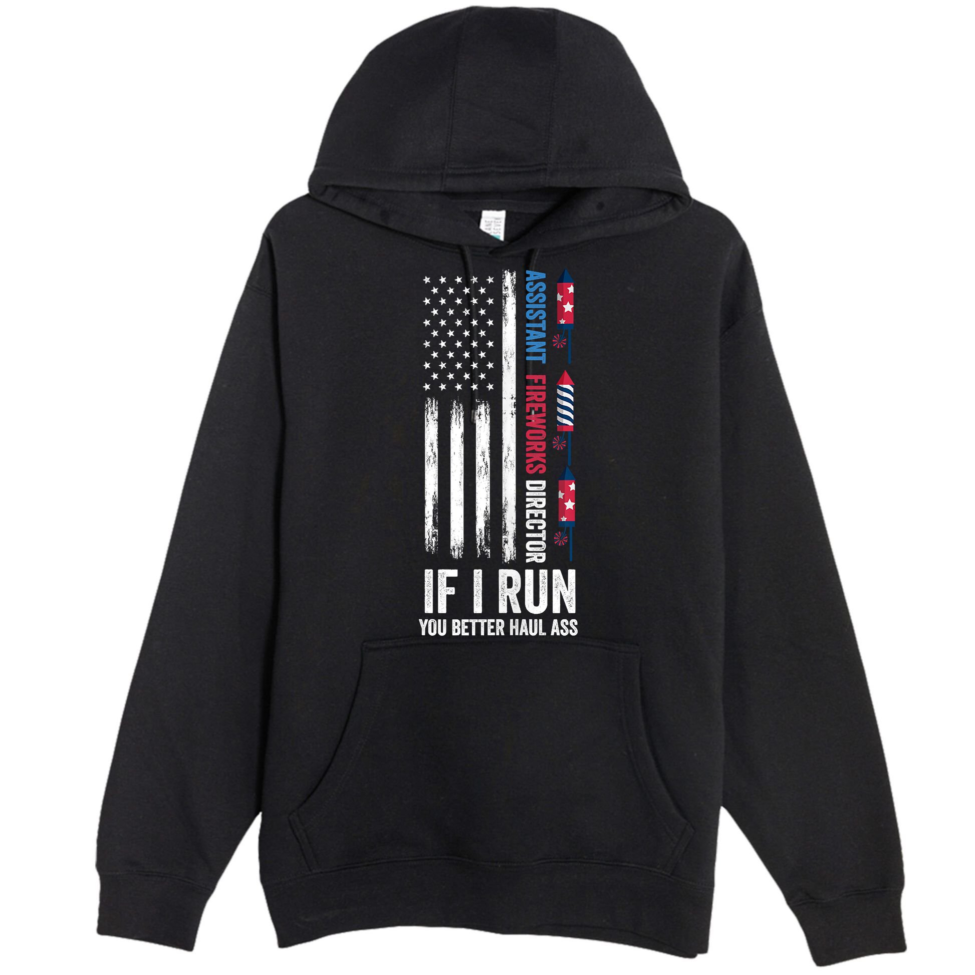 Assistant Fireworks Director 4th Of July Premium Pullover Hoodie