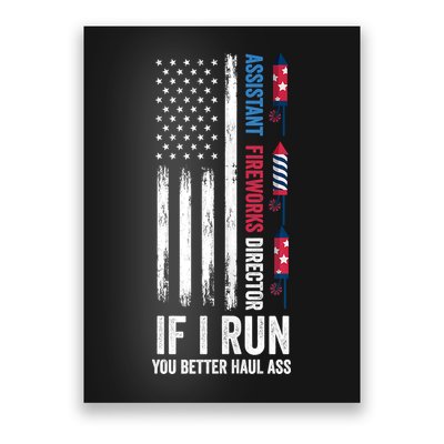 Assistant Fireworks Director 4th Of July Poster
