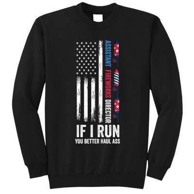 Assistant Fireworks Director 4th Of July Tall Sweatshirt