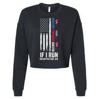 Assistant Fireworks Director 4th Of July Cropped Pullover Crew