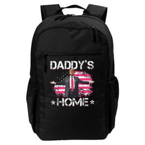 American Flag DaddyS Home Trump 2024 Patriotic Daily Commute Backpack