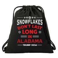 Alabama For Donald Trump 2024 Drawstring Bag