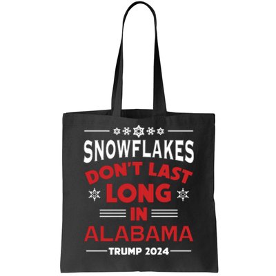 Alabama For Donald Trump 2024 Tote Bag