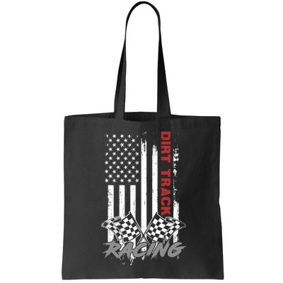 American Flag Dirt Track Racing Car Bike Driver Racer Gifts Bag