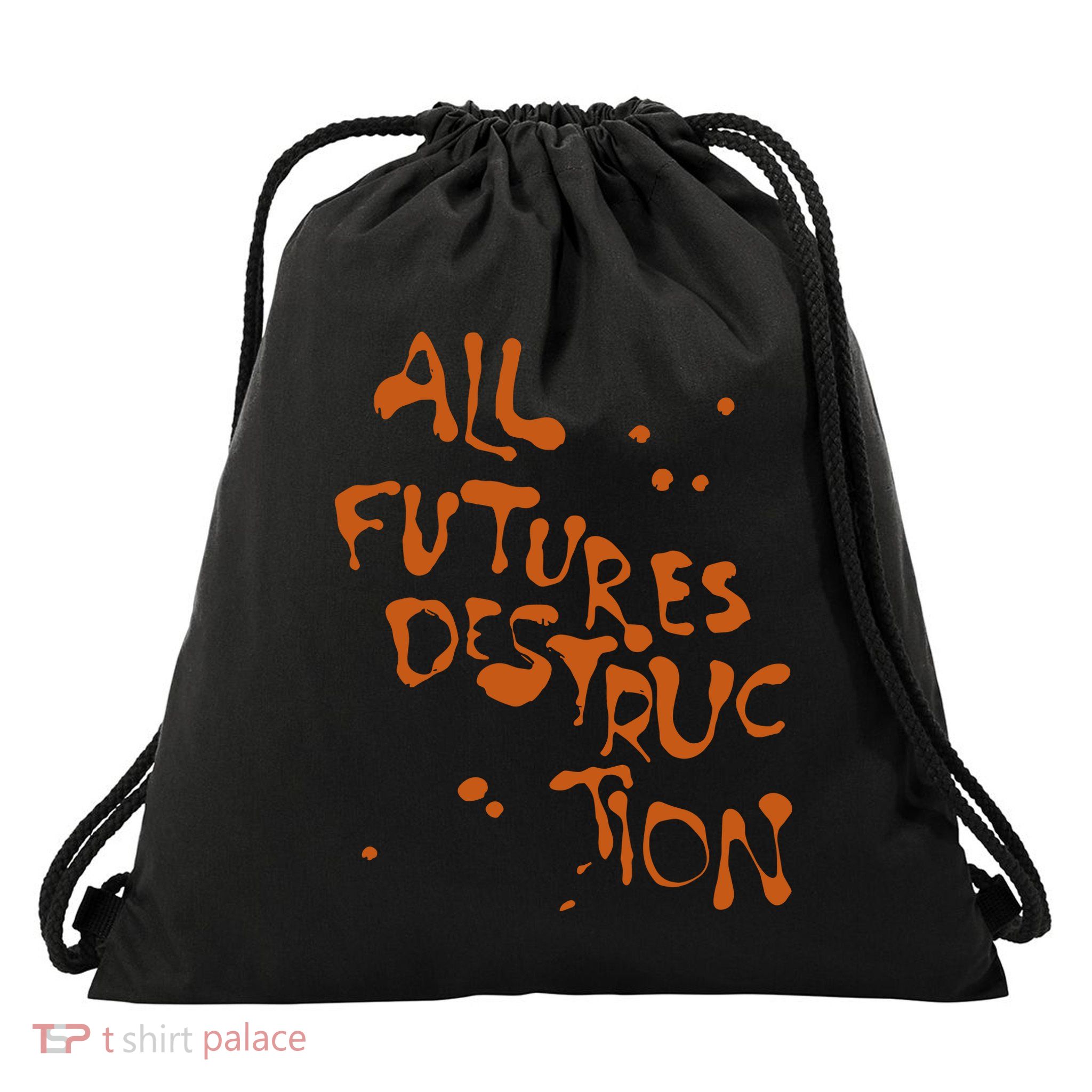 All Futures Destruction Drawstring Bag